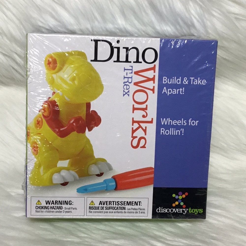 Discovery Toys Dino Works T-Rex DIY Take Apart Toy - New in Box!